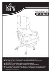 Homcom 921-723V00 Bedienungsanleitung