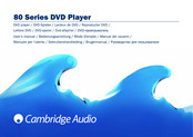 Cambridge Audio 80 Serie Bedienungsanleitung