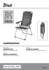 Crivit HG03482 Montageanleitung