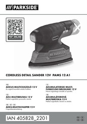 Parkside PAMS 12 A1 Originalbetriebsanleitung
