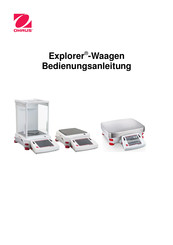 OHAUS Explorer EX62012 Bedienungsanleitung