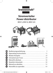 brennenstuhl BSV 4 Bedienungsanleitung