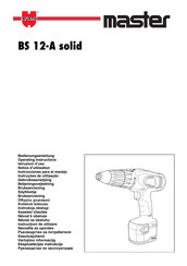 Würth Master BS 12-A Power Bedienungsanleitung