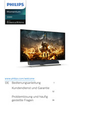 Philips Momentum 559M1 Bedienungsanleitung