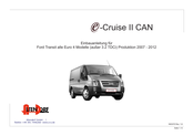 Altendorf e-Cruise II CAN Einbauanleitung
