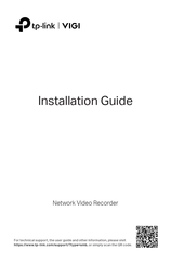 TP-Link VIGI NVR4032H V1 Installationsanleitung