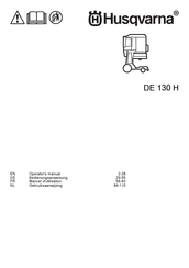 Husqvarna DE 130 H Bedienungsanweisung