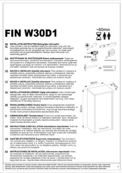 Akord FIN W30D1 Montageanleitung