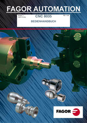 Fagor CNC 8035 Bedienhandbuch