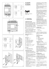 Bpt A/200N Installationsanleitung