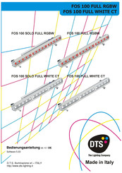 DTS FOS 100 FULL RGBW Bedienungsanleitung