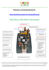 LME 200M2 Bedienungs- Und Montageanleitung