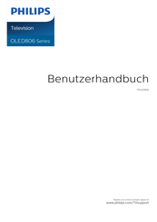 Philips 77OLED806/56 Benutzerhandbuch