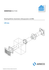 Aereco LAD easy Demontageanleitung