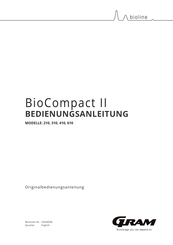 Gram BioCompact II RR310 Kombi Bedienungsanleitung