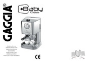 Gaggia Baby Class Gebrauchsanweisung