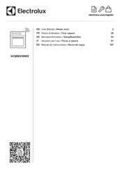 Electrolux KOBBS39WX Benutzerinformation