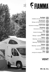 Fiamma 04329B02D Montage- Und Gebrauchsanleitung