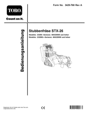 Toro 23208 Bedienungsanleitung