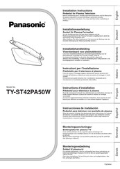 Panasonic TY-ST42PA50W Installationsanleitung