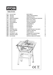 Ryobi ETS-1526 Bedienungsanleitung