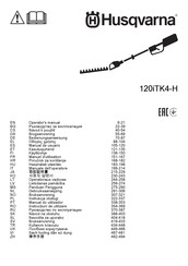 Husqvarna 120iTK4-H Bedienungsanweisung