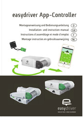 Reich easydriver App-Controller Montageanweisung Und Bedienungsanleitung