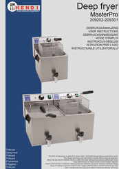 Hendi MasterPro 209202 Gebrauchsanweisung