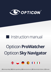 Opticon Sky Navigator Bedienungsanleitung