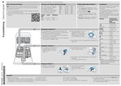 Bosch SMS6ECW57E/38 Kurzanleitung