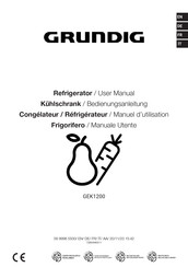 Grundig GEK1200 Bedienungsanleitung