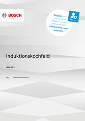 Bosch PXE8 DC-Serie Gebrauchsanleitung