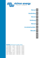 Victron energy 48/10000/140-100/100 Anleitung