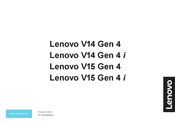 Lenovo V14 Gen 4 i Bedienungsanleitung