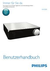 Philips Fidelio AW2000 Benutzerhandbuch