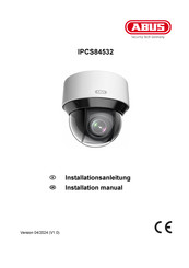 Abus IPCS84532 Installationsanleitung