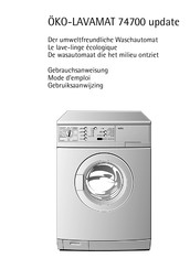 AEG OKO-LAVAMAT 74700 update Gebrauchsanweisung