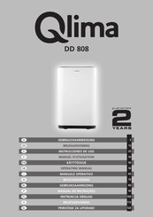 Qlima DD 808 Gebrauchsanweisung