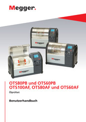 Megger OTS60AF Benutzerhandbuch