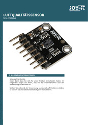 Joy-It SEN-CCS811V1 Anleitung