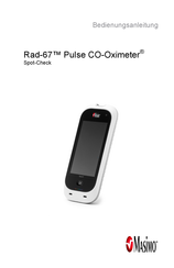 Masimo Rad-67 Pulse CO-Oximeter Bedienungsanleitung