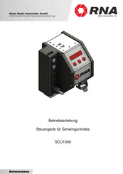 Rna SCU1000 Betriebsanleitung