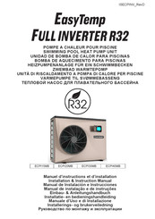 Hayward Easy Temp ECPI15MB Einbau- & Anleitungshandbuch
