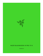 Razer BLACKWIDOW V4 PRO 75 Handbuch