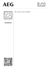 AEG IKE64683FB Benutzerinformation