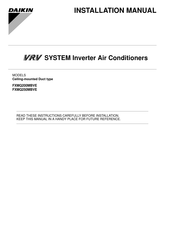 Daikin FXMQ200MBVE Installationsanleitung