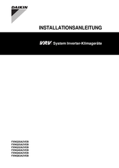 Daikin FXNQ63A Installationsanleitung