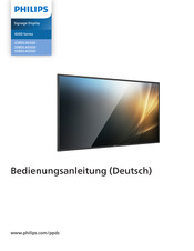 Philips 55BDL4650D Bedienungsanleitung