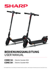 Sharp CORE S3 Bedienungsanleitung