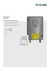 clage ISX 12 Kurzanleitung